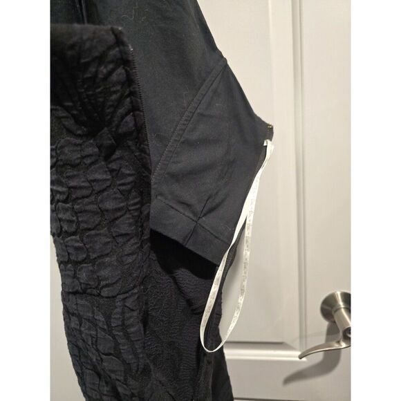 Lilly Pulitzer Brialyn One-Shoulder Jumpsuit 14 Onyx Black Jacquard $248 EUC‎ - Picture 15 of 16